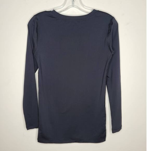 Tommie Copper black long sleeve v-neck shirt - medium - Picture 4 of 4